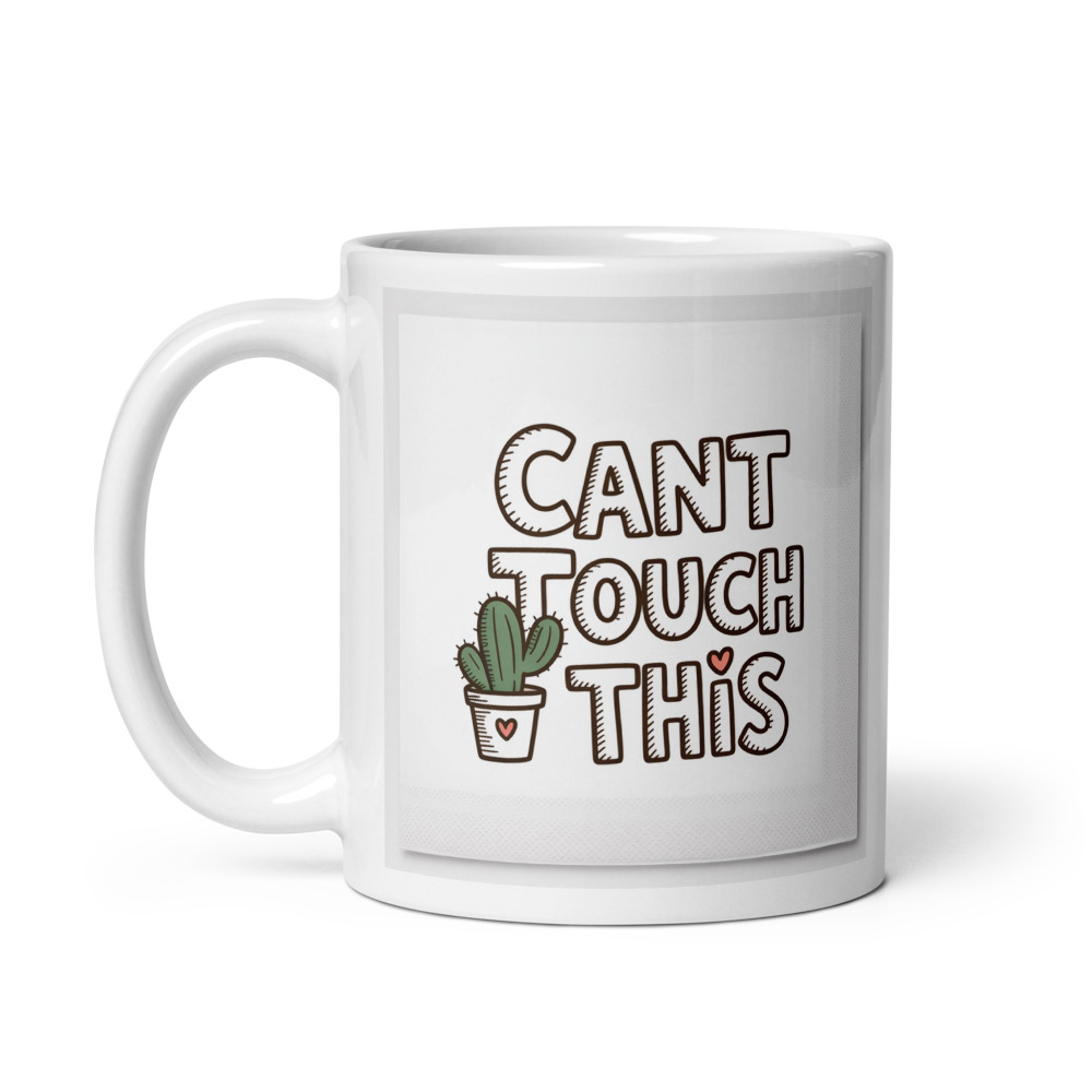 Cactus Cant Touch Mug