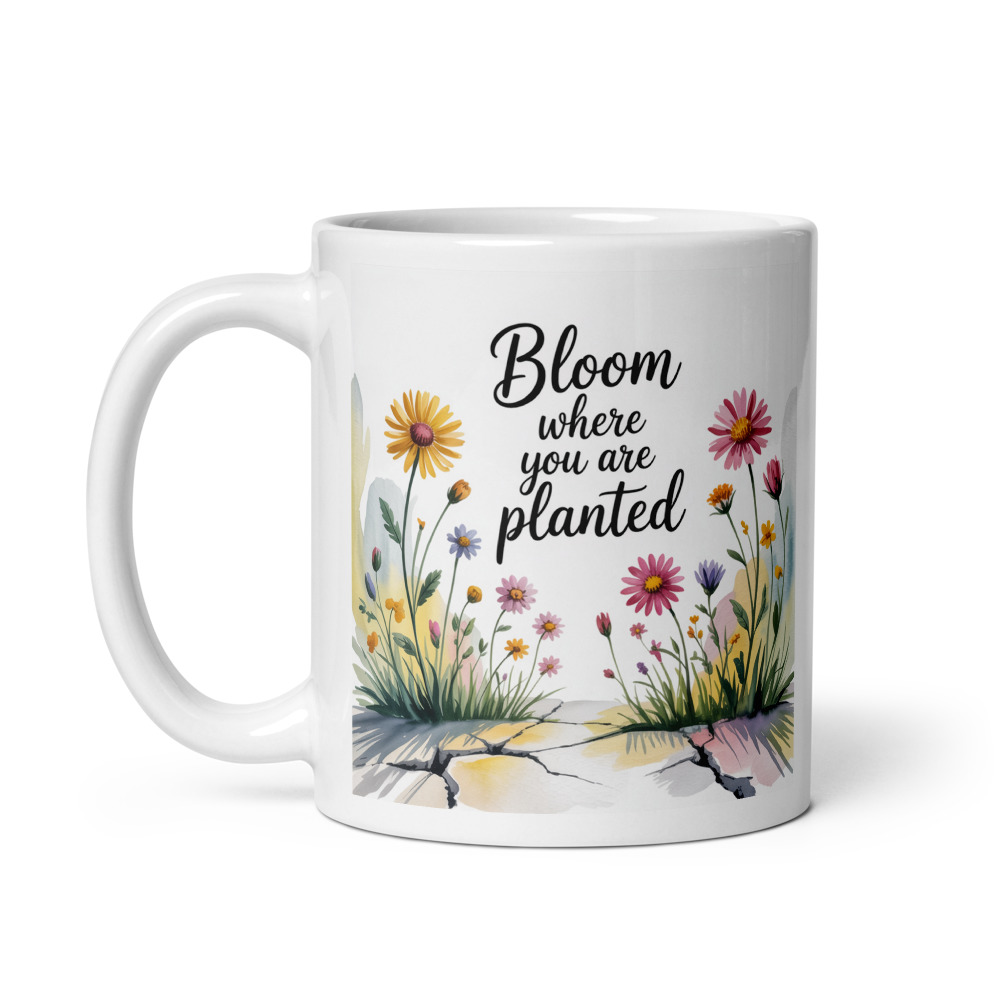 Bloom Flowers Mug