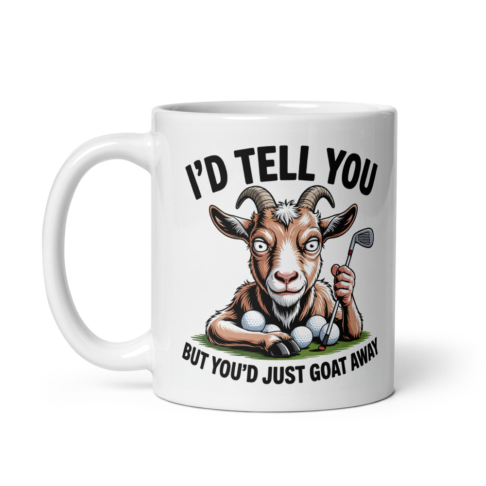 Goat Joke Problem Mug