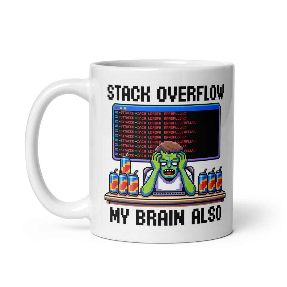 Stack Overflow Brain Mug