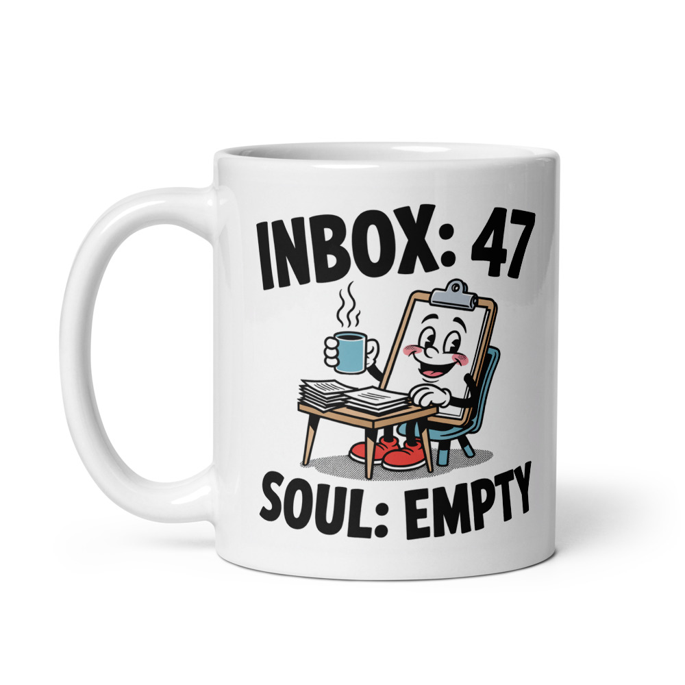 Inbox Soul Empty Mug