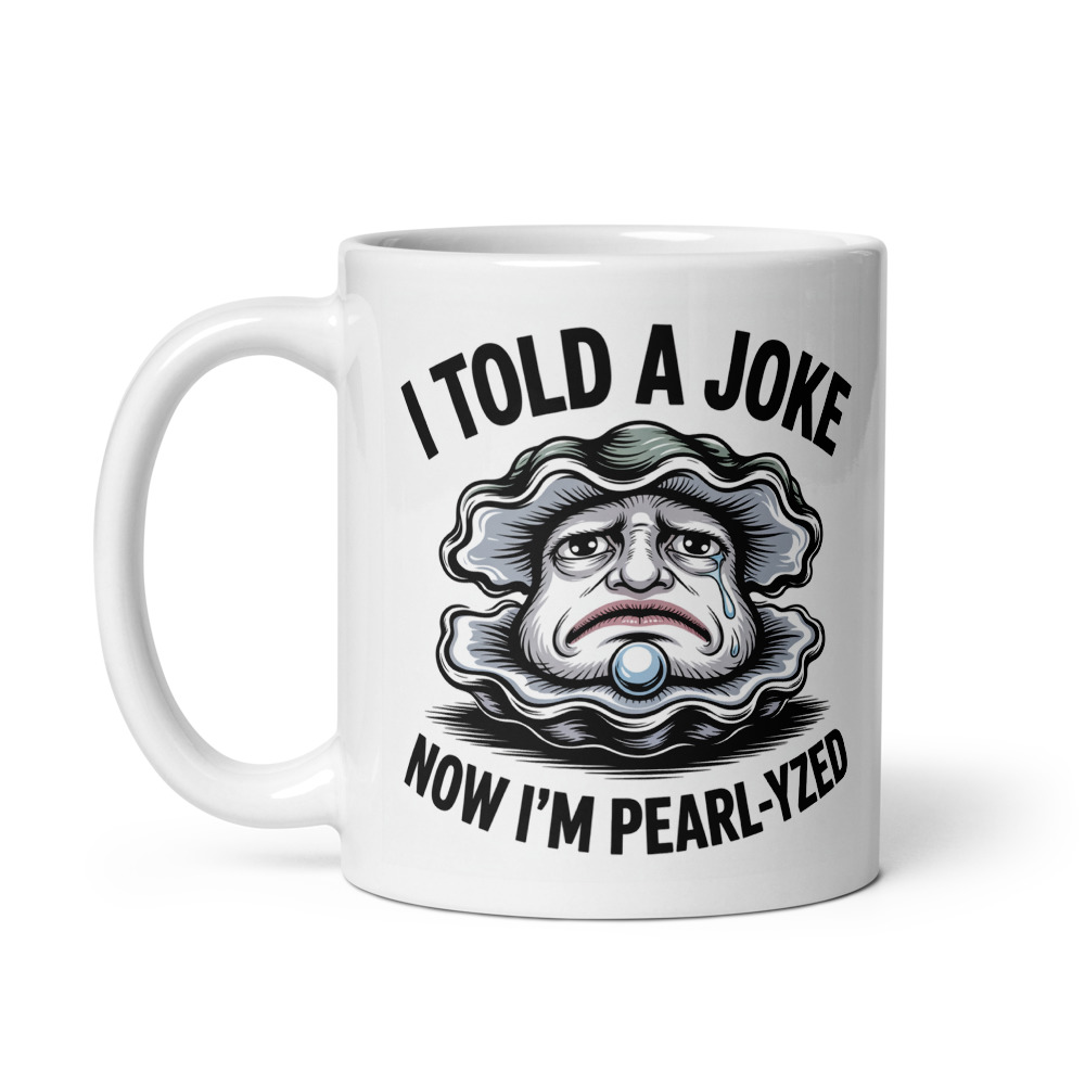 Pearl-yzed Oyster Mug
