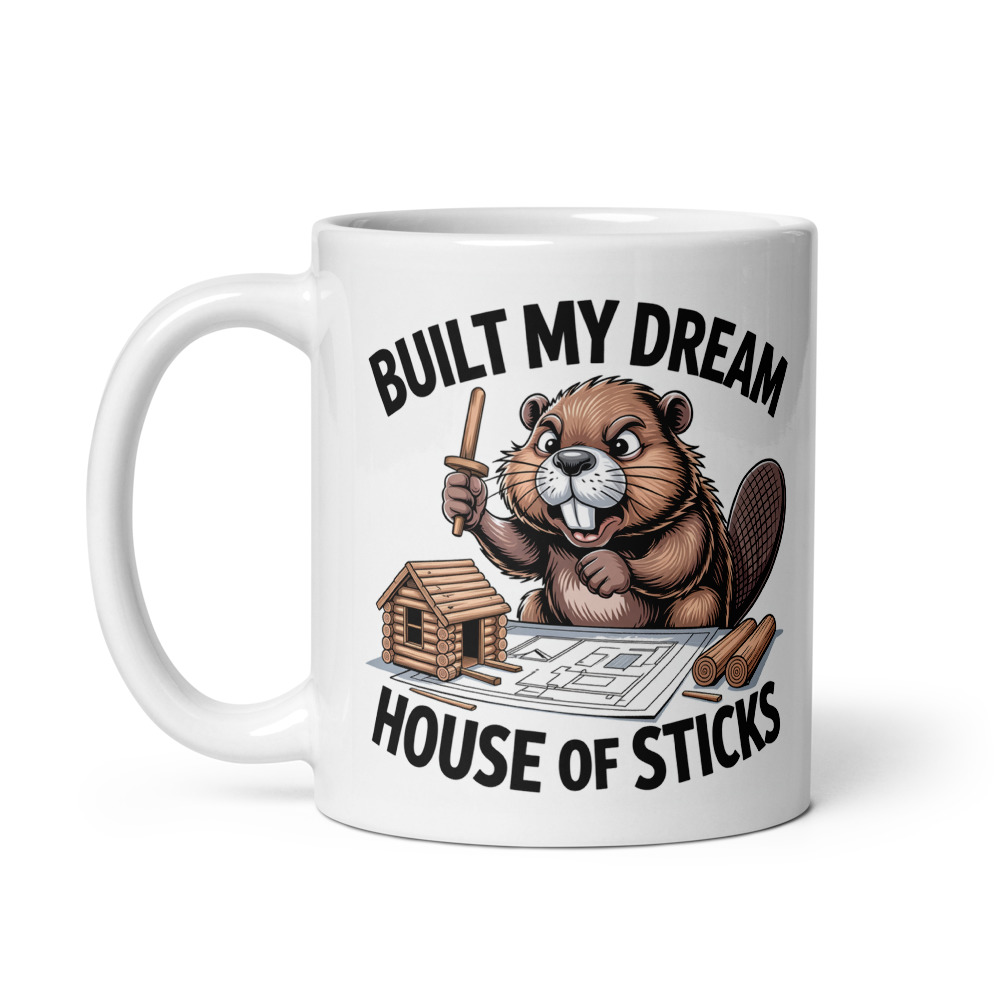Built Dream House Sticks Mug