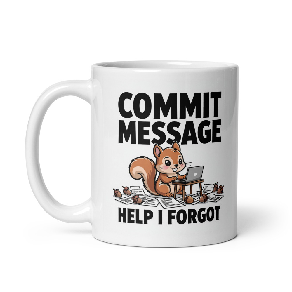 Commit Message Chaos Mug