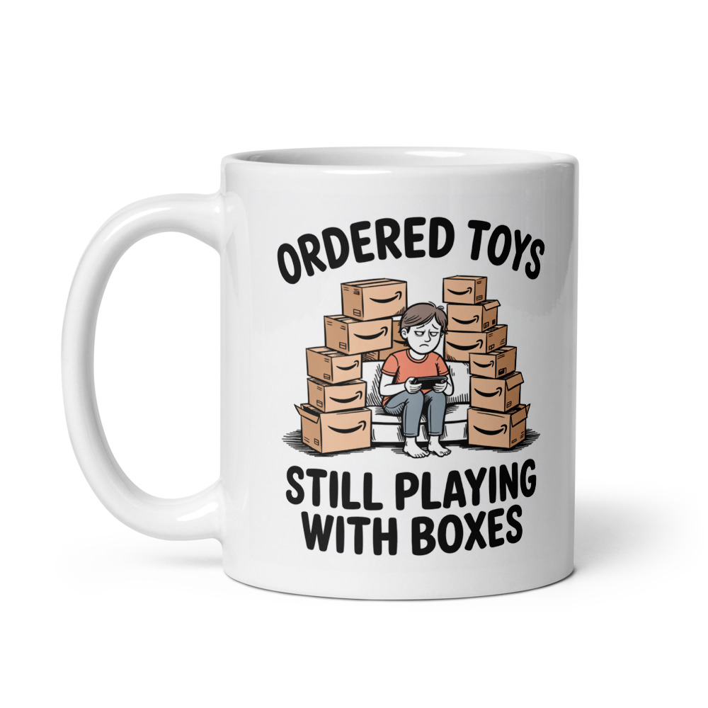 Ordered Toys Box Fort Mug