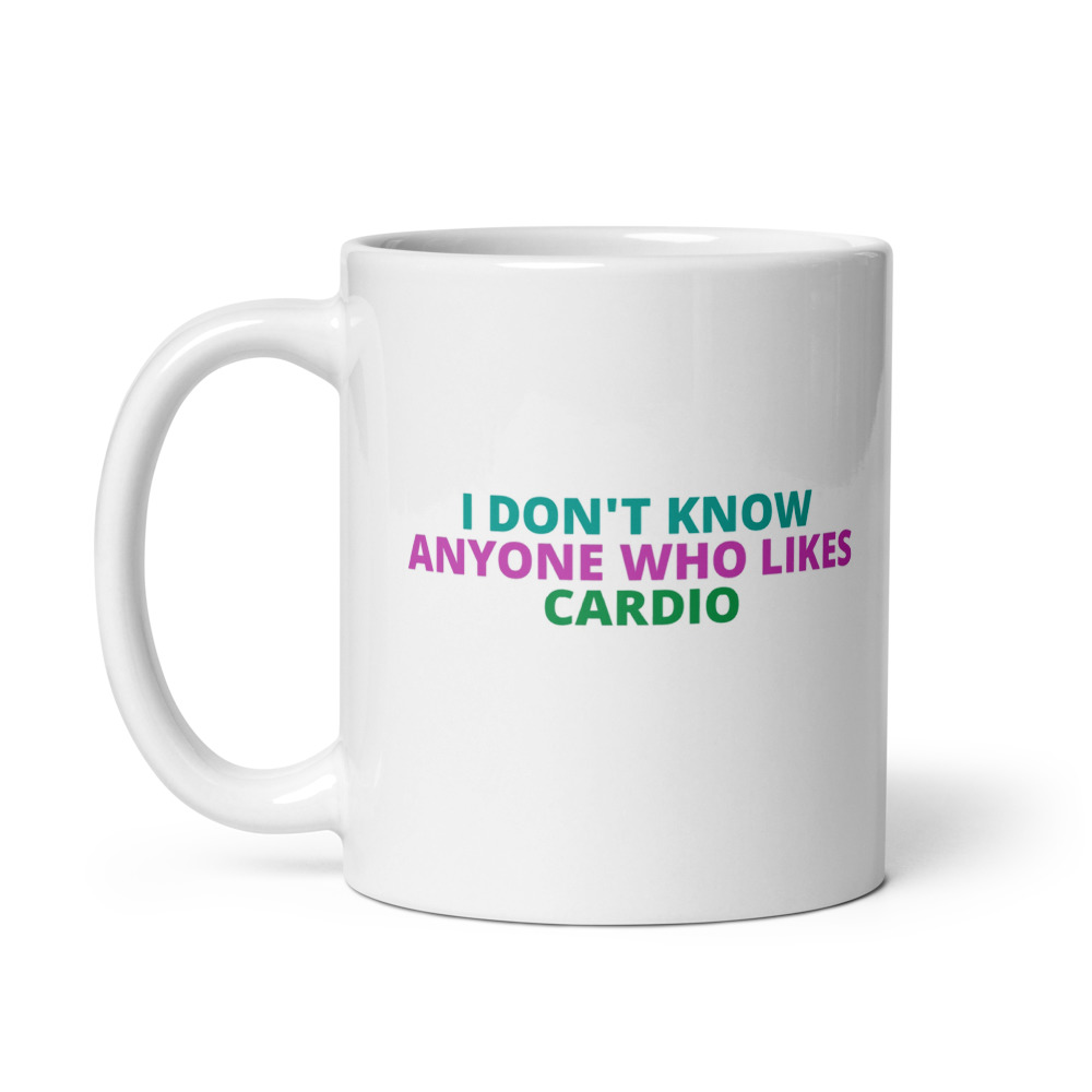 Cardio Hate Club Mug