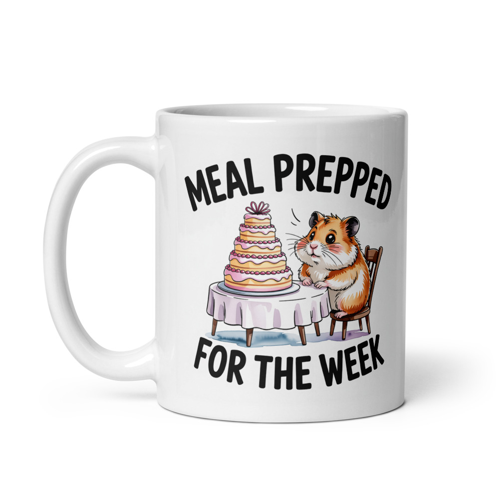 Hamster Cake Prep Mug