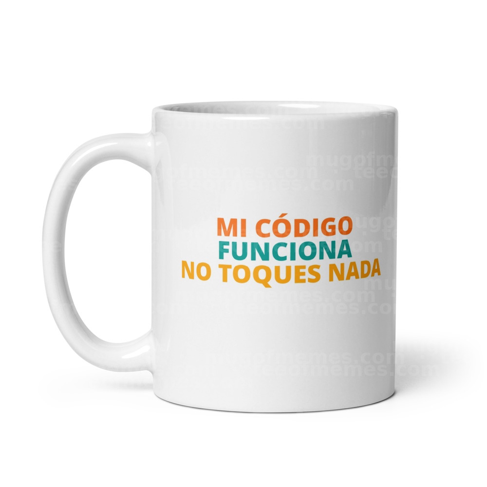Don't Touch My Code Mug