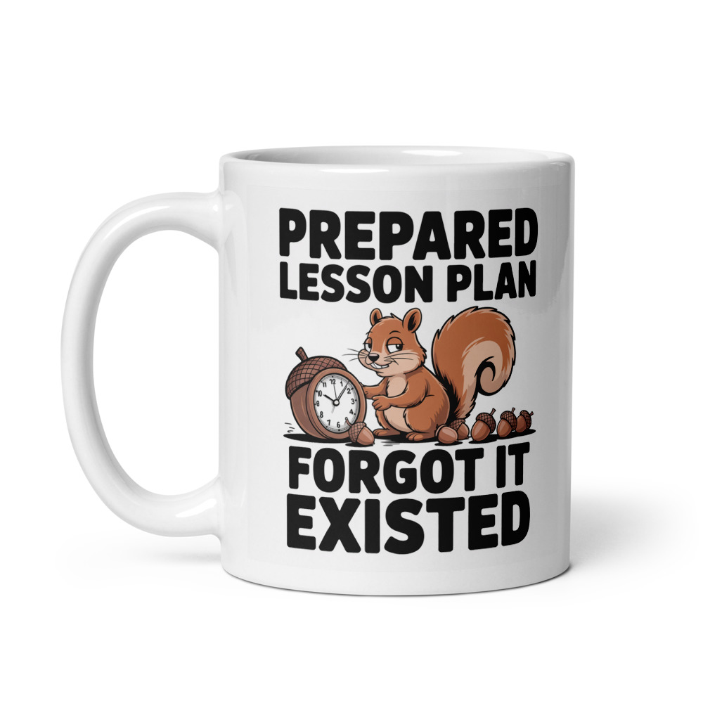 Squirrel Memory Collapse Mug