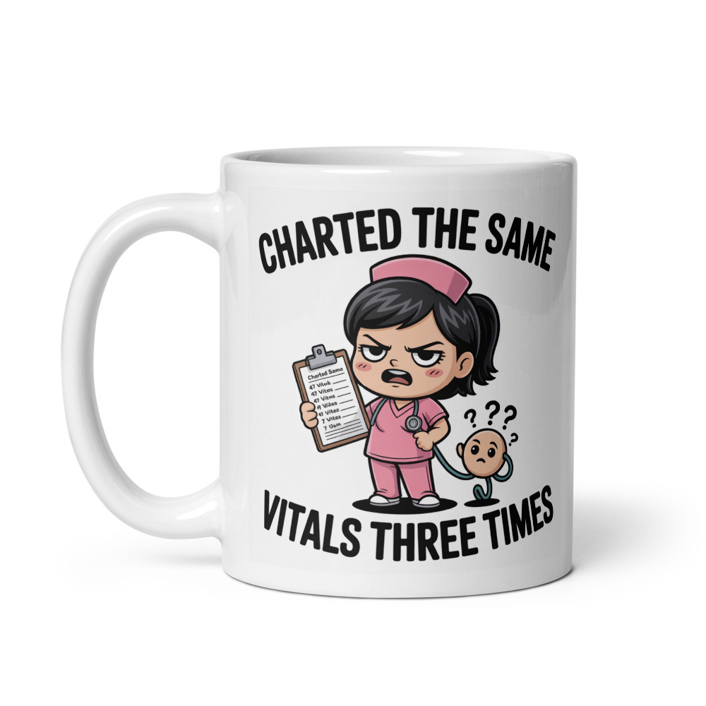 Charted Same Vitals Mug