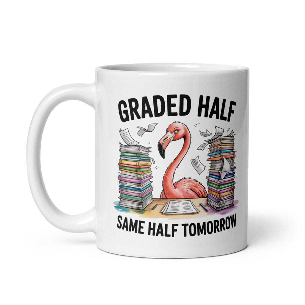 Flamingo Paper Tower Mug