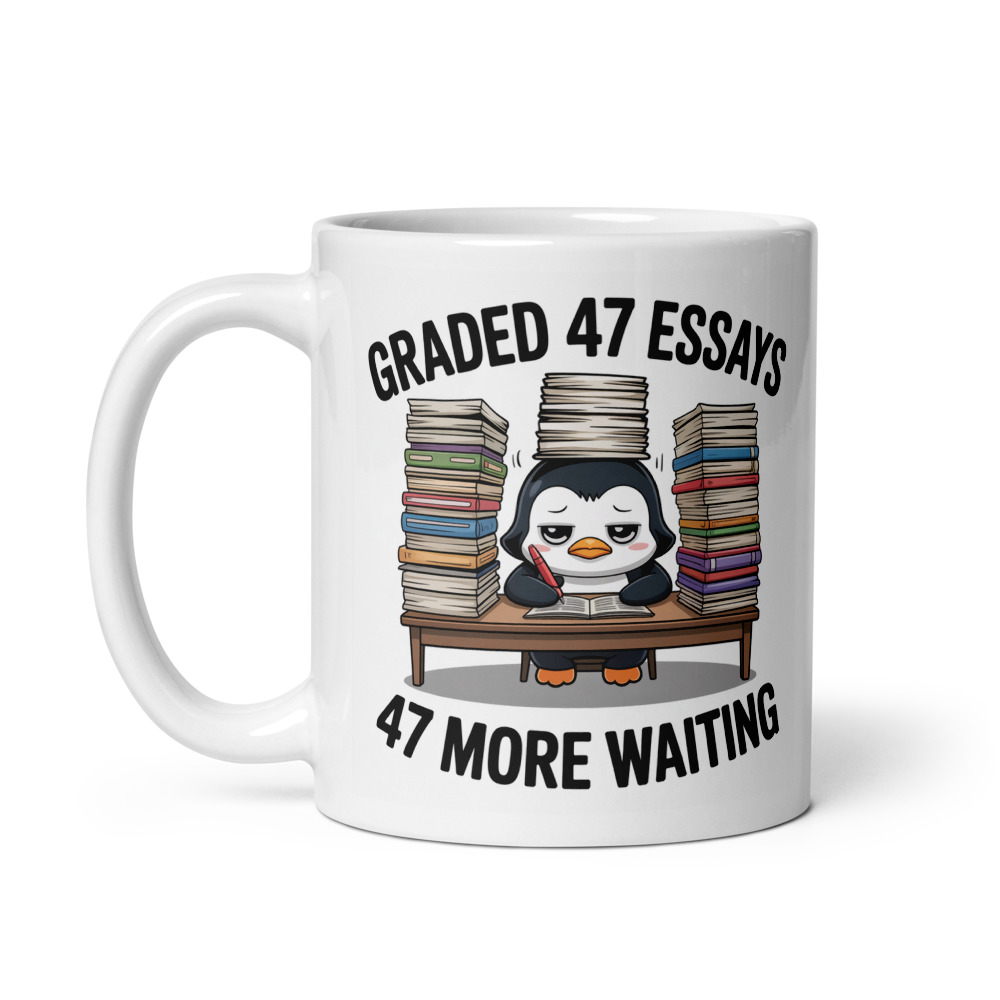 Paper Mountain Penguin Mug