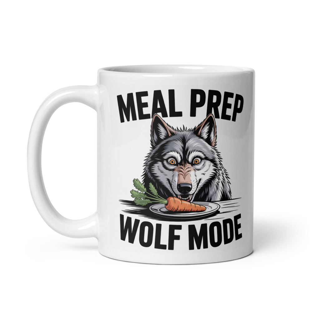 Meal Prep Wolf Mode Mug
