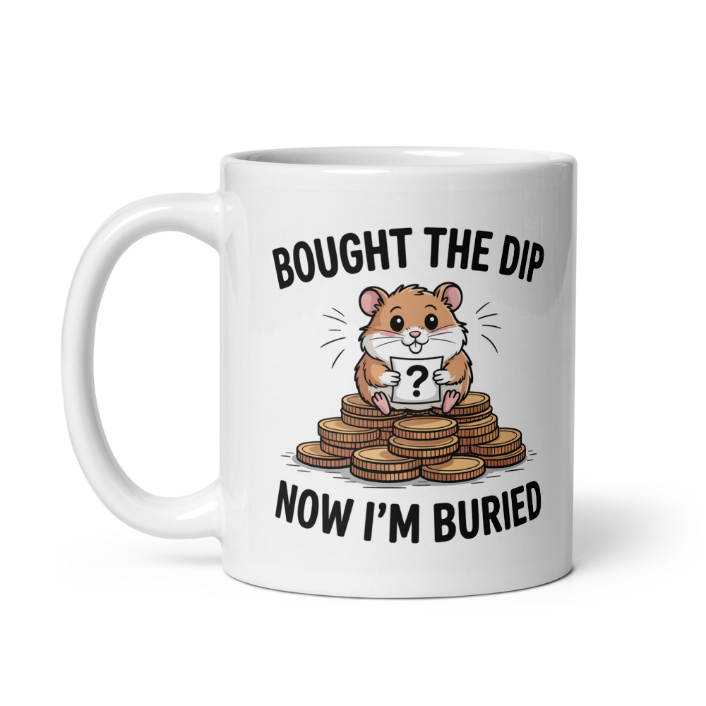 Hamster Buried Coins Mug