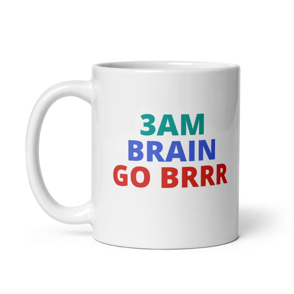 Overthinking At 3AM Mug