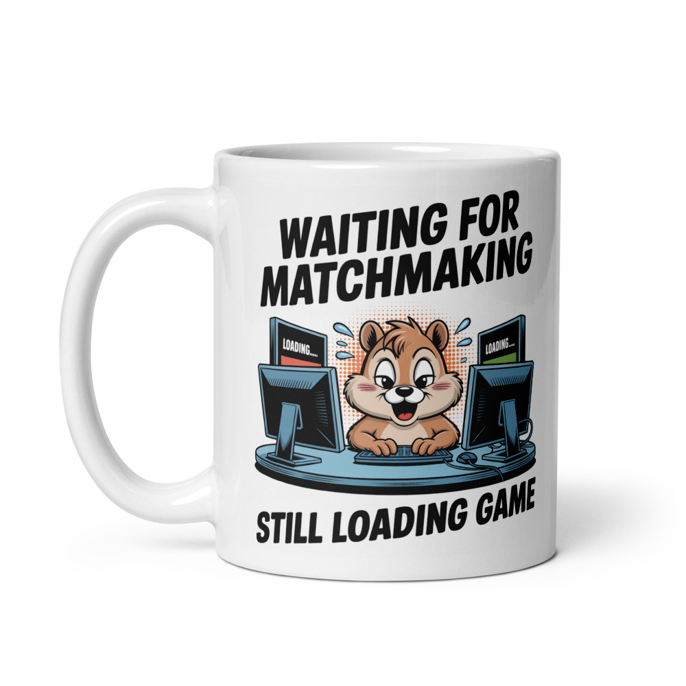 Waiting Matchmaking Chipmunk Mug