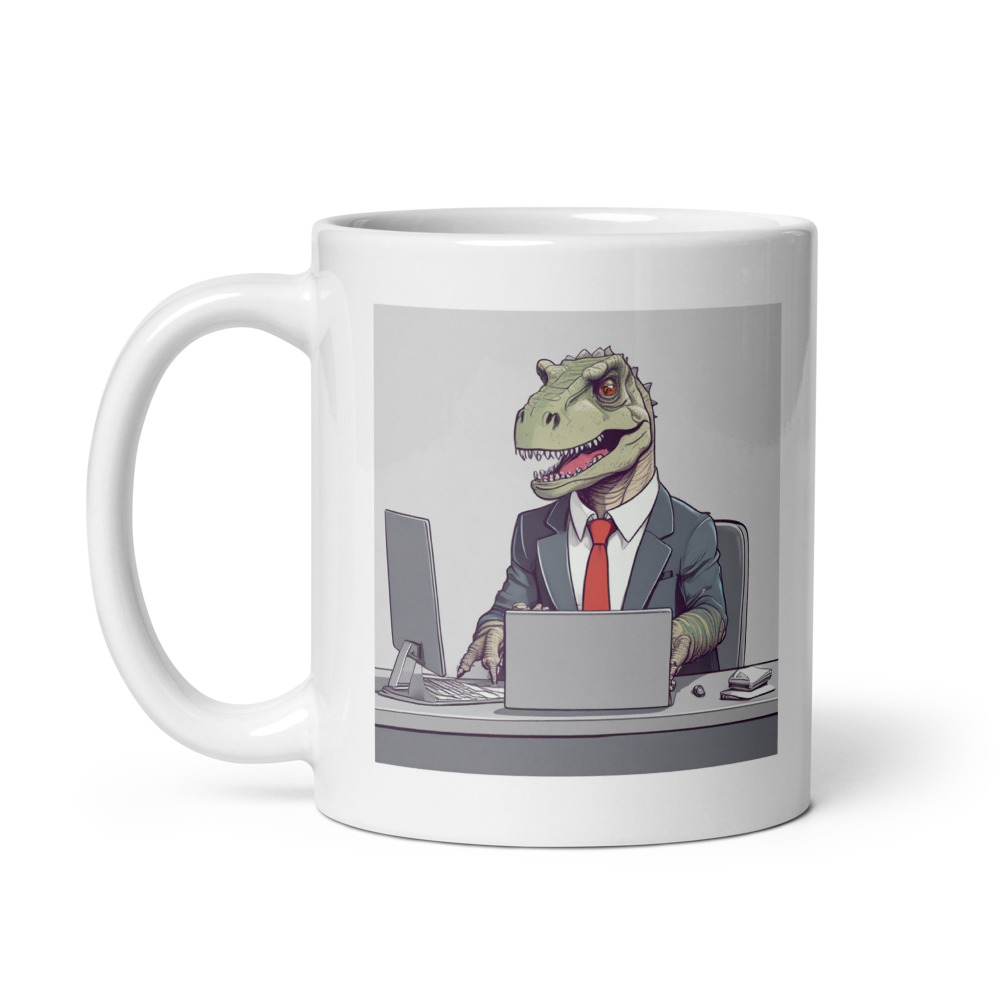 T-Rex Desk Mug