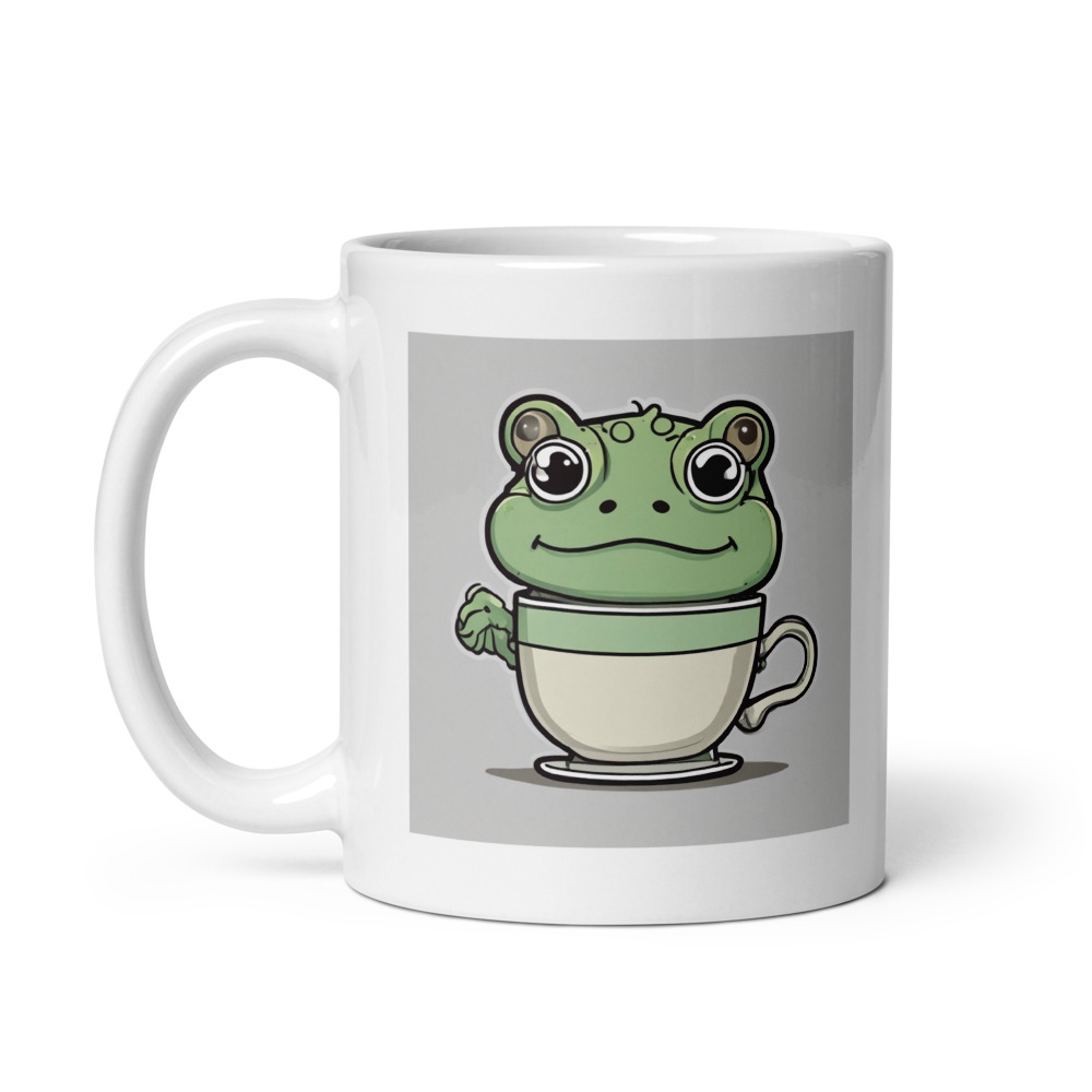 Smug Frog Tea Mug
