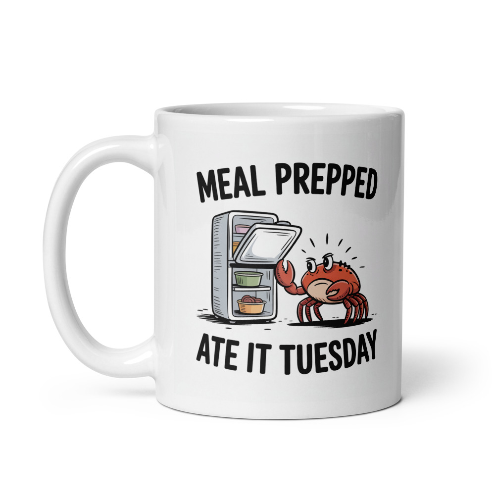 Meal Prepped Tuesday Crab Mug