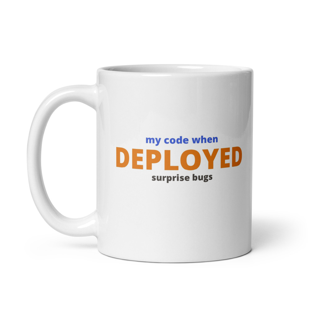Deployed Surprise Bugs Mug