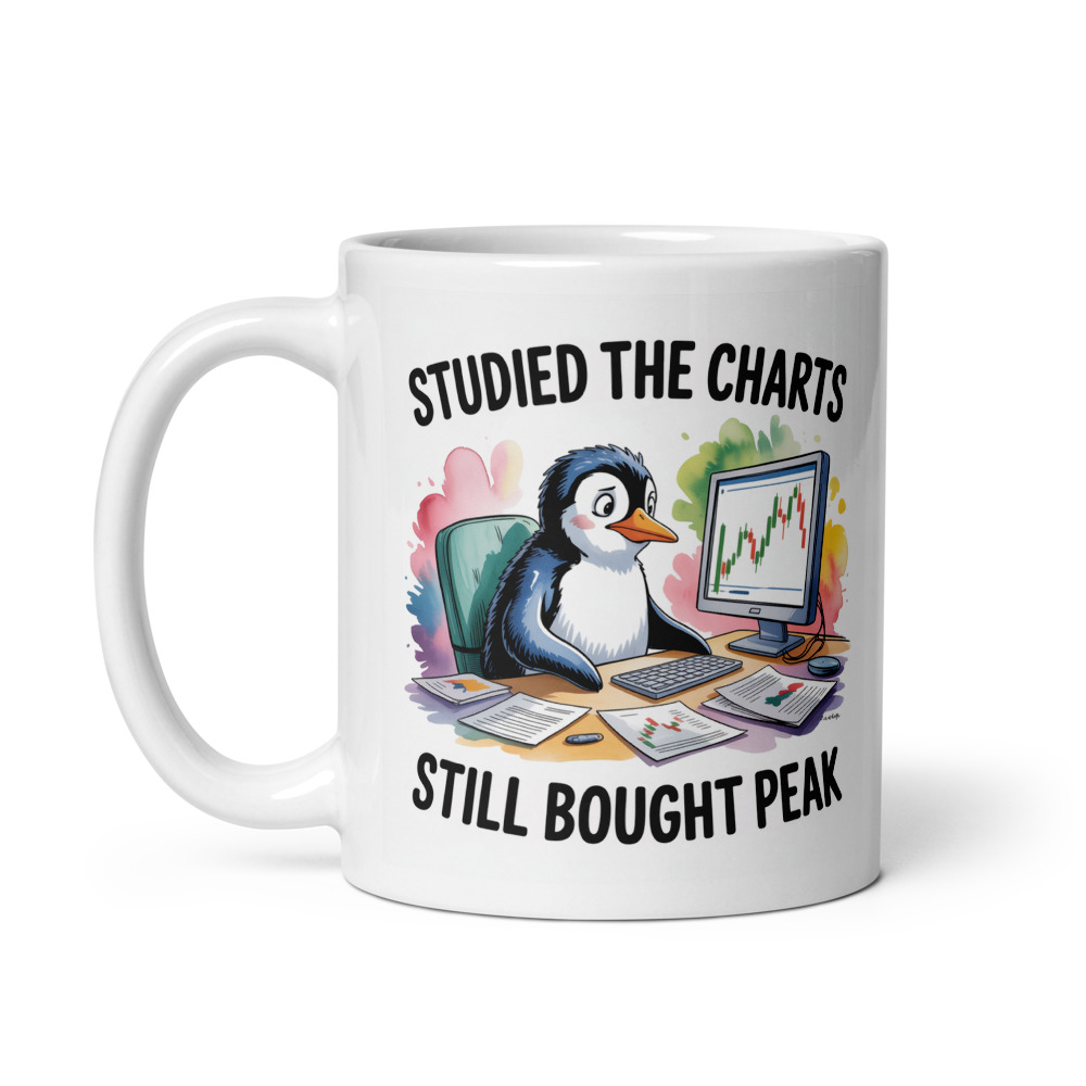 Studied Charts Peak Mug