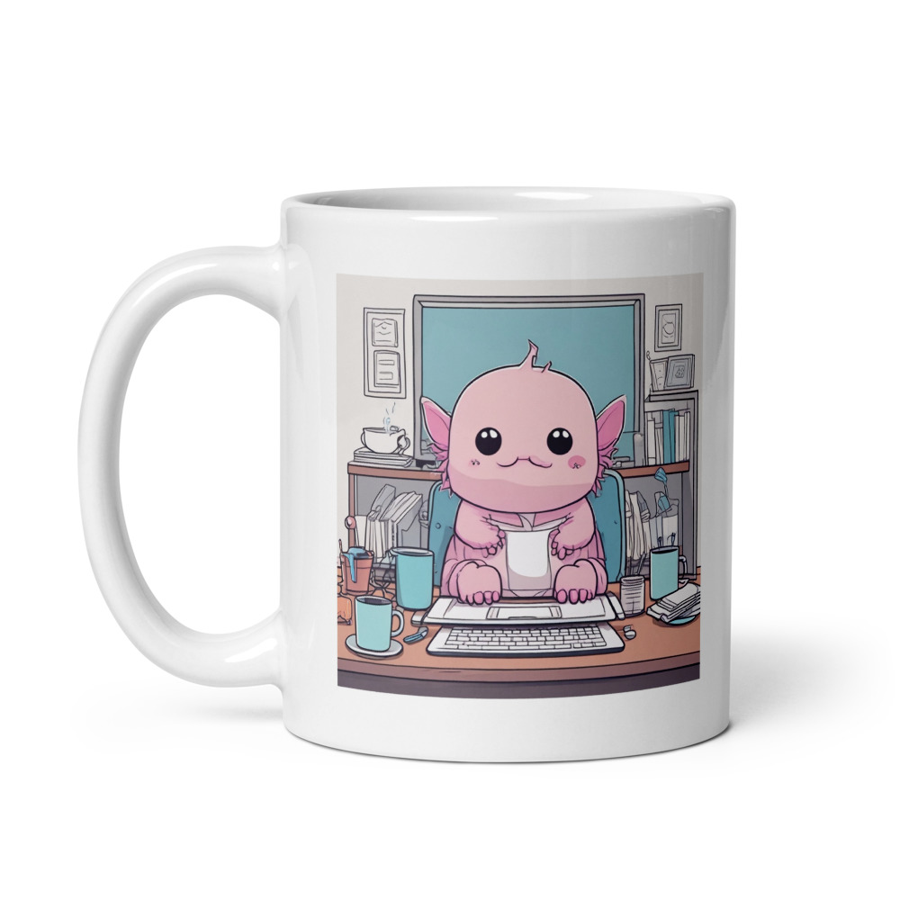 Stack Overflow Axolotl Mug