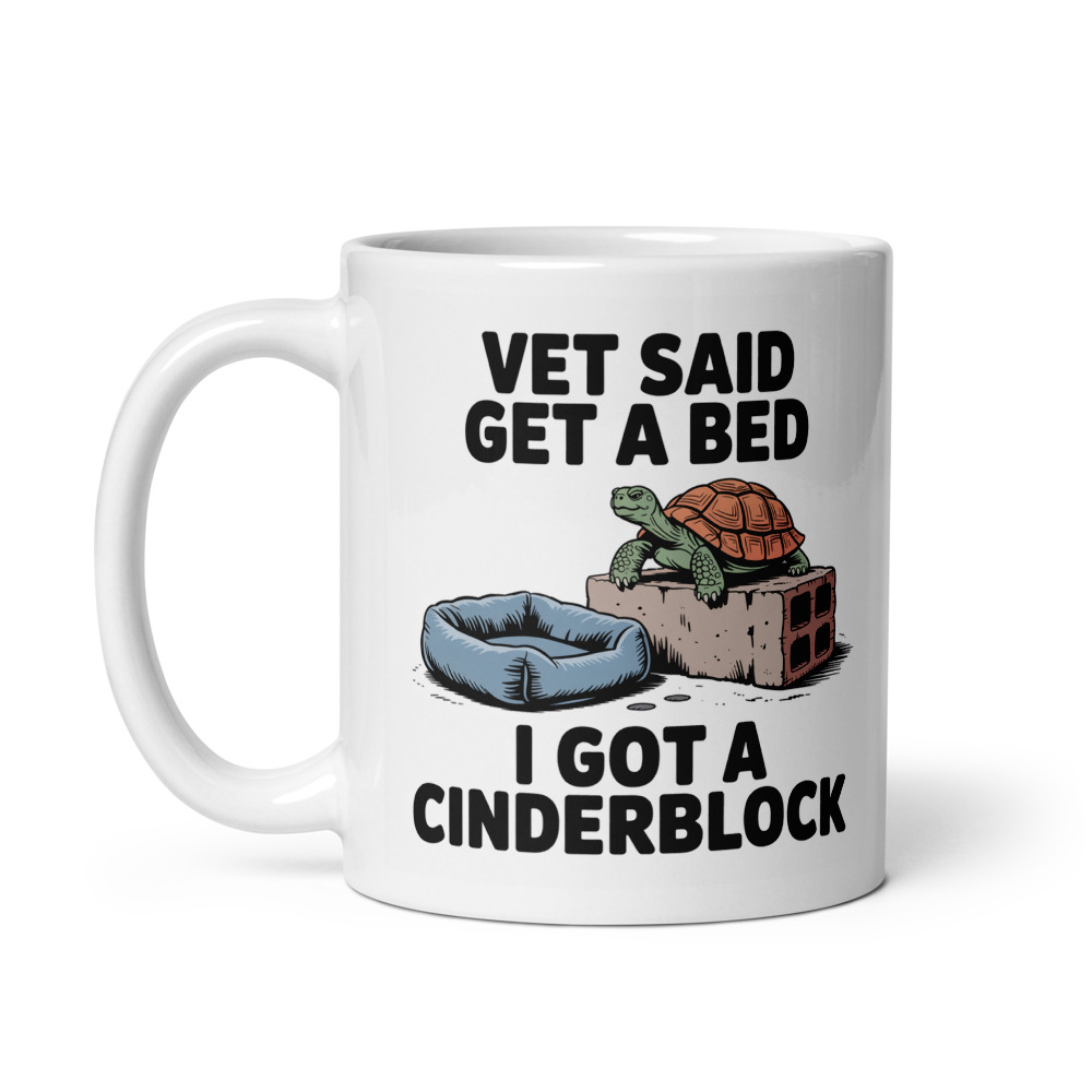 Cinderblock Throne Mug