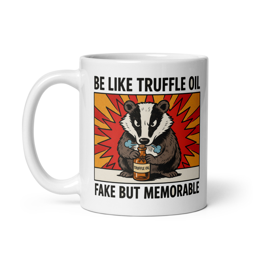Truffle Oil Wisdom Mug