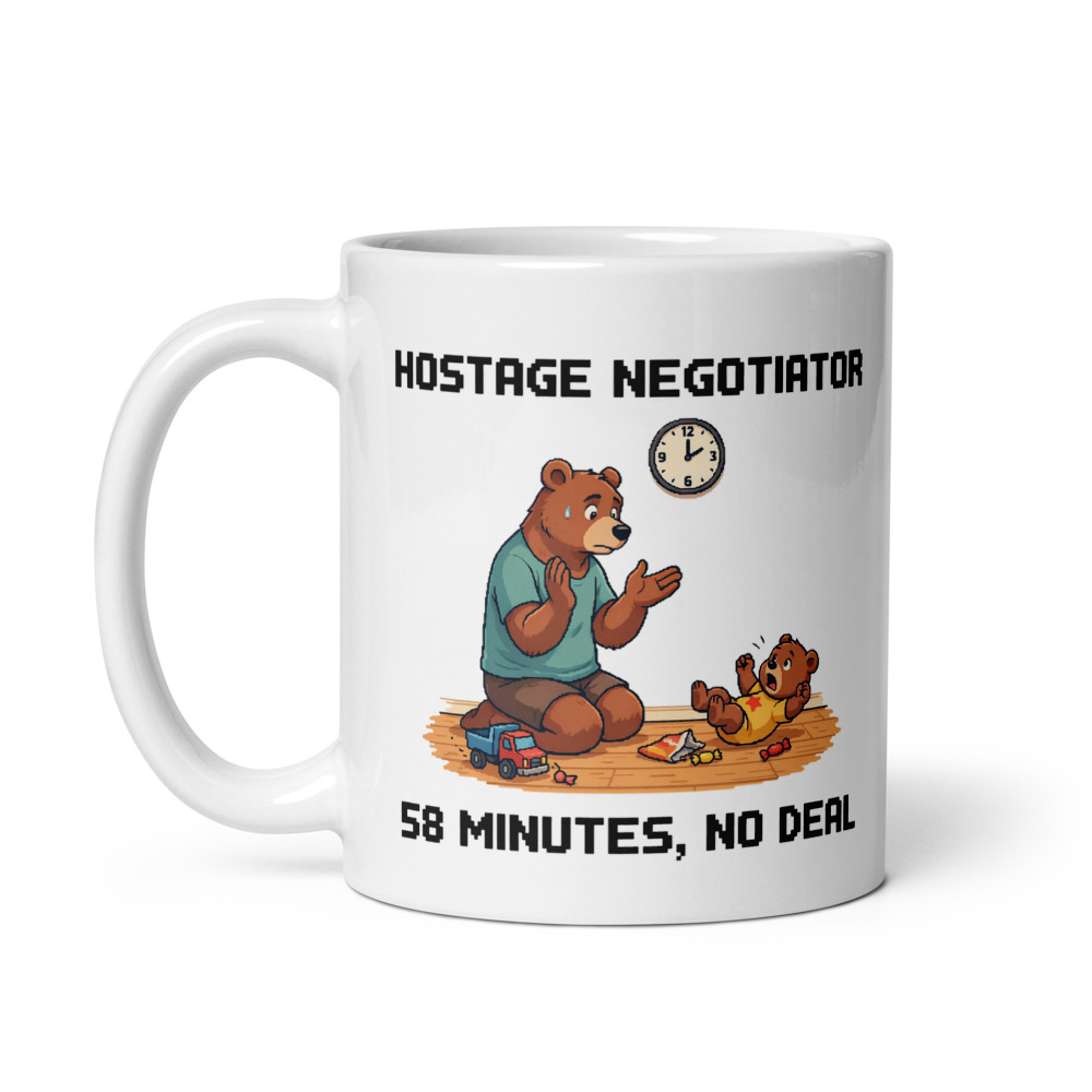 Tantrum Negotiator Bear Mug