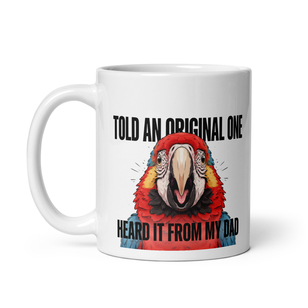 Original Joke Parrot Mug