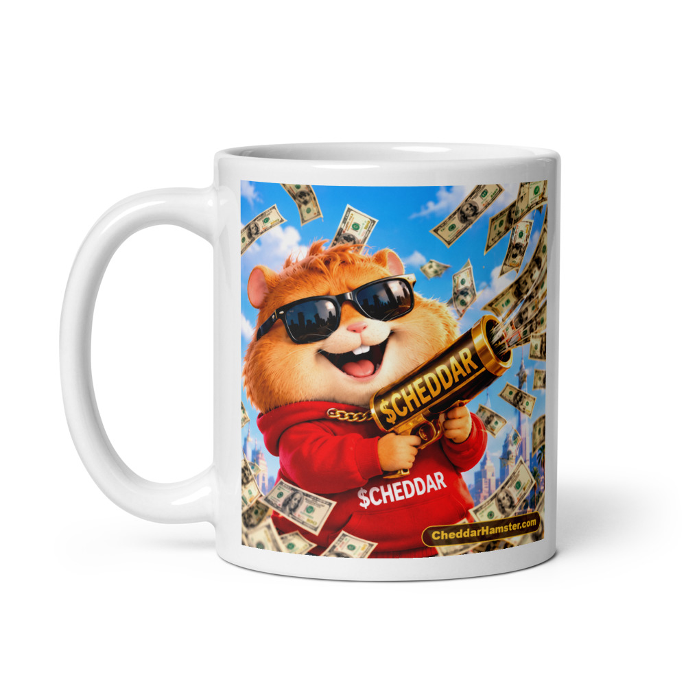 Cheddar Money Gun Mug