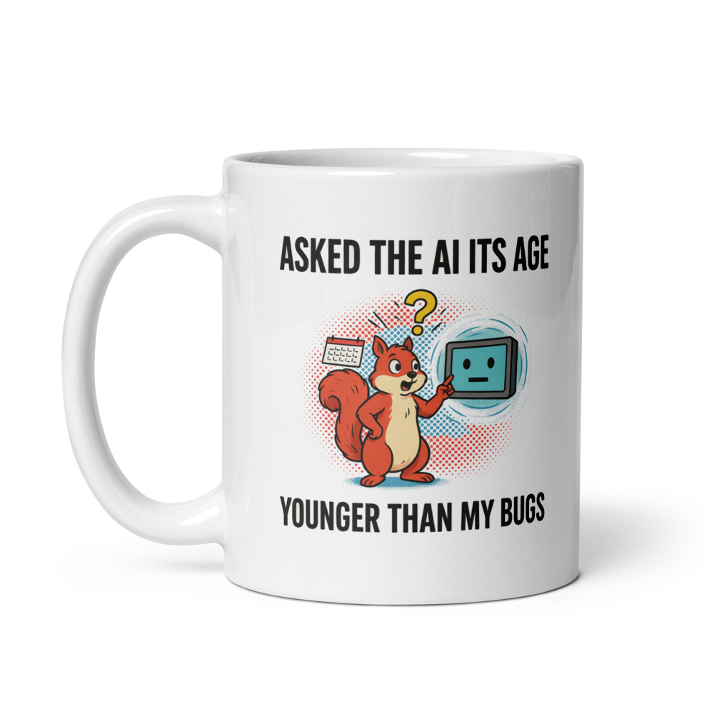 Ancient Bugs Squirrel Mug