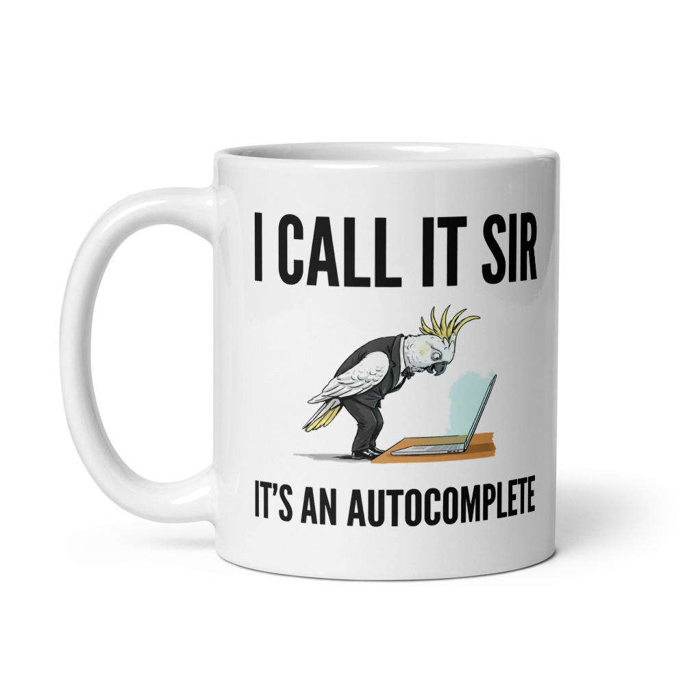 Formal Cockatoo Mug