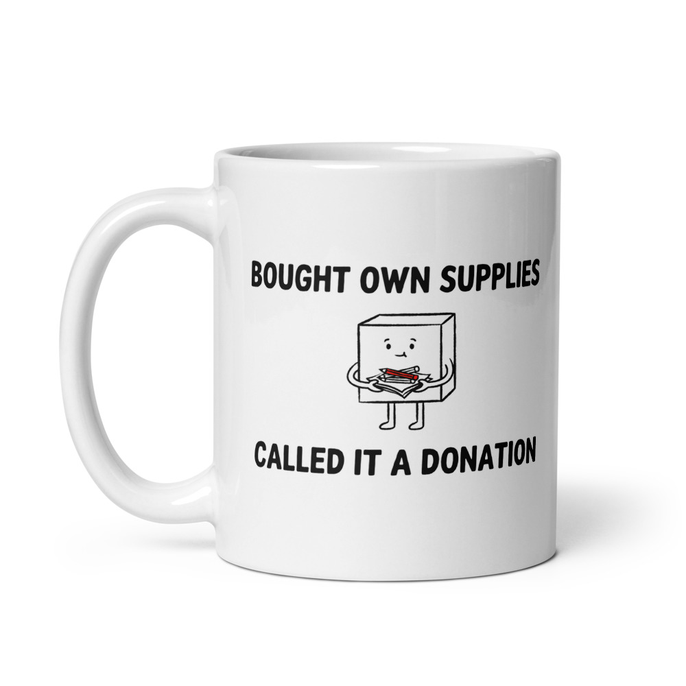 Donation Delusion Mug