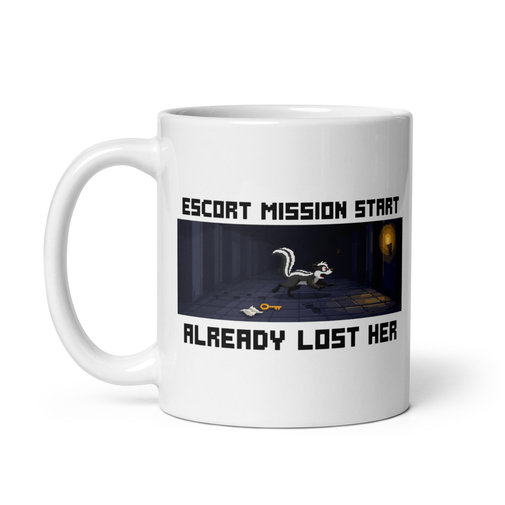 Escort Mission Skunk Mug