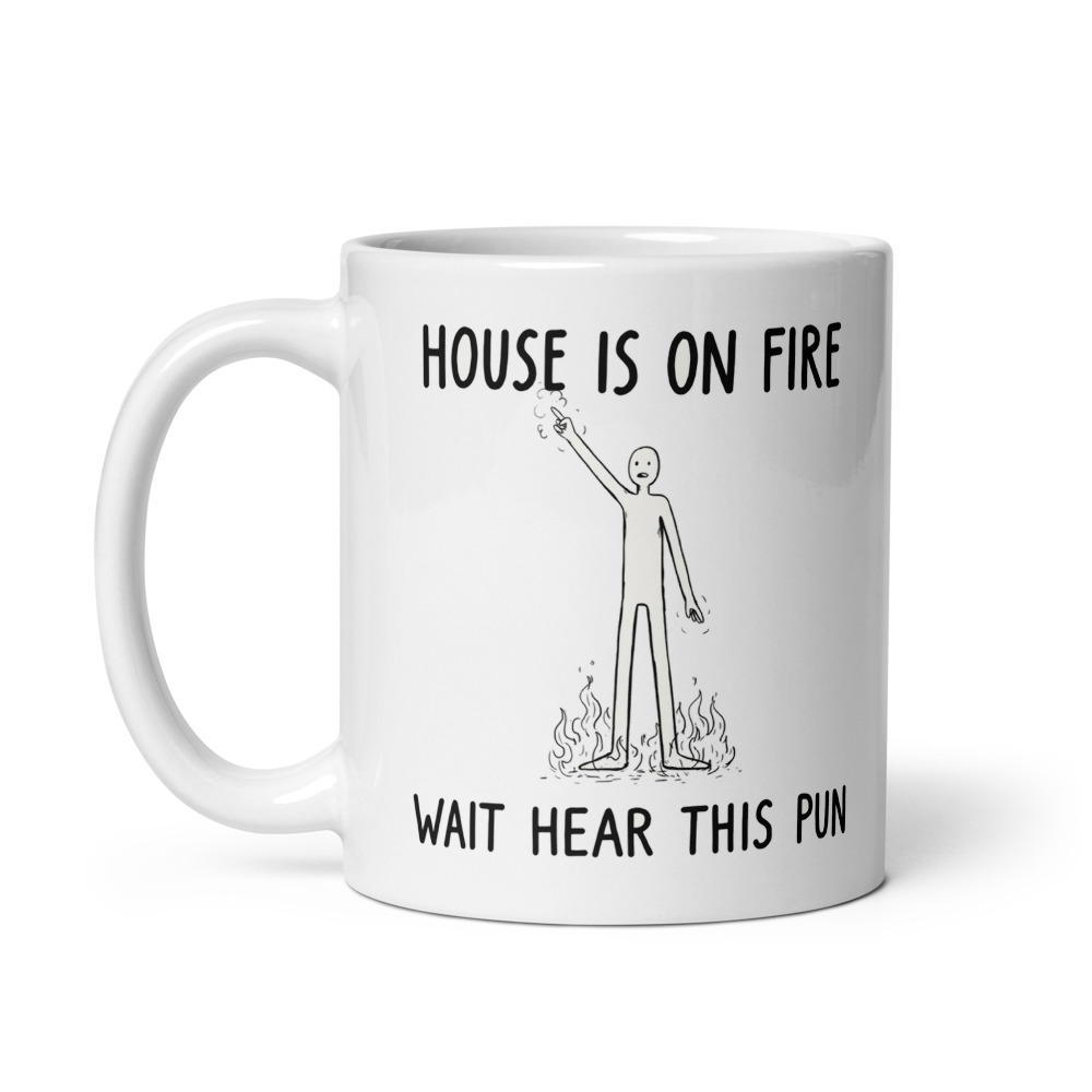 Fire Pun Priority Mug