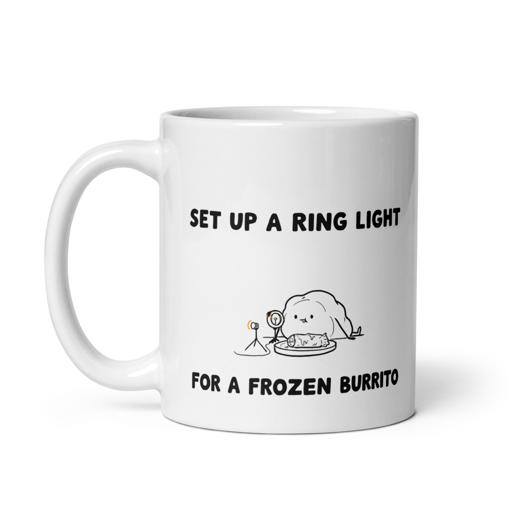 Ring Light Potato Mug