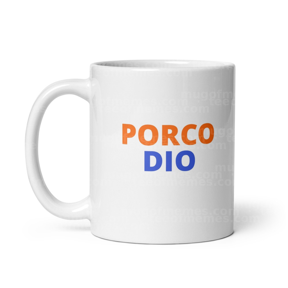 Porco Dio Mug