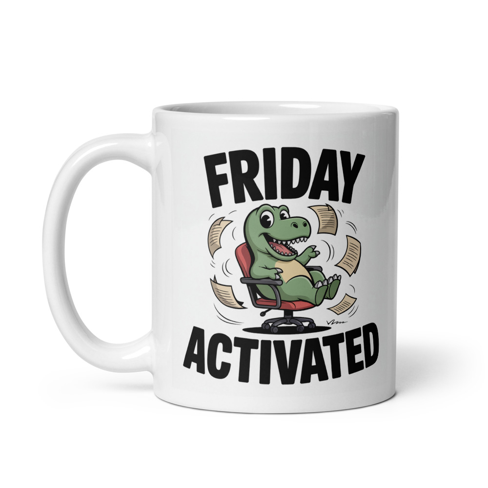 Friday Dino Mug