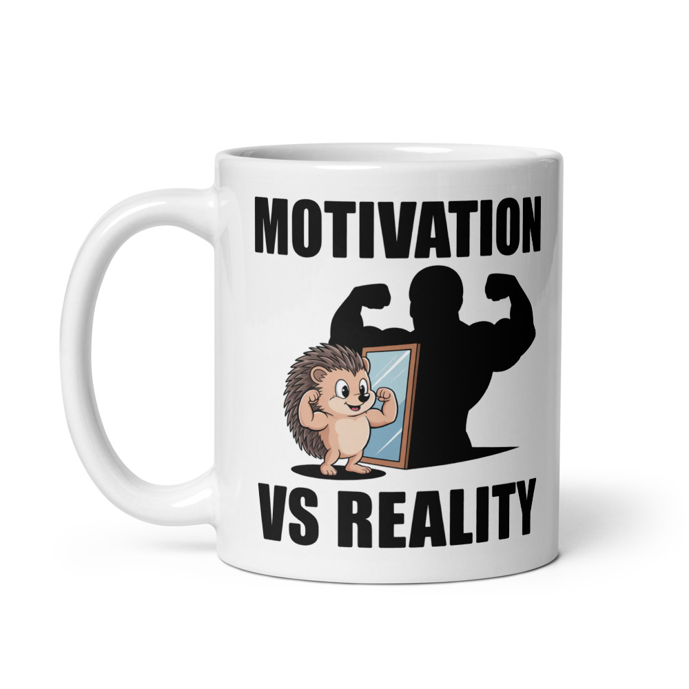 Hedgehog Mirror Flex Mug