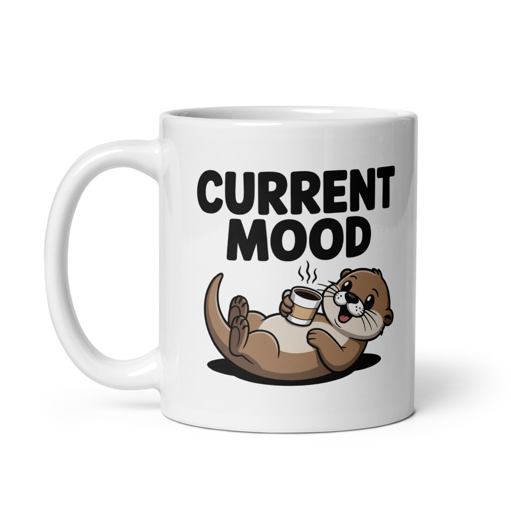 Current Mood Otter Mug