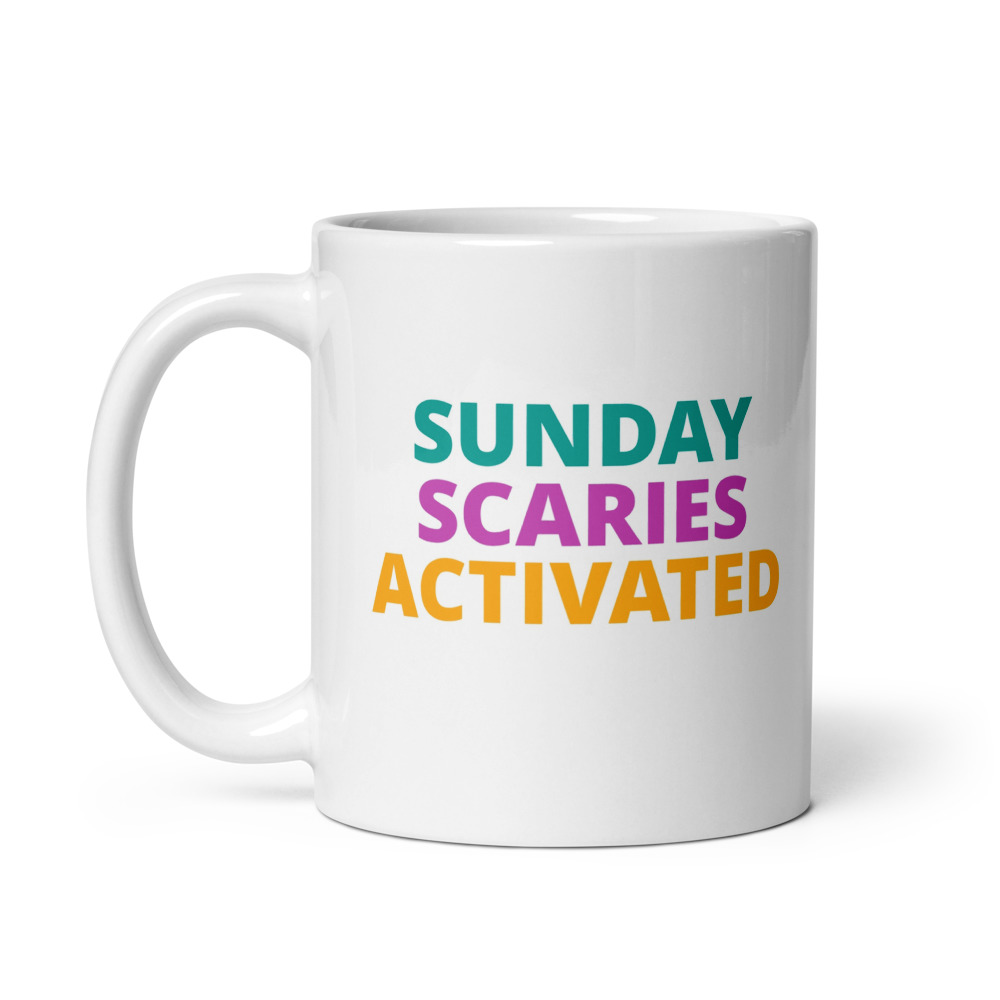 SUNDAY SCARIES ACTIVATED Mug