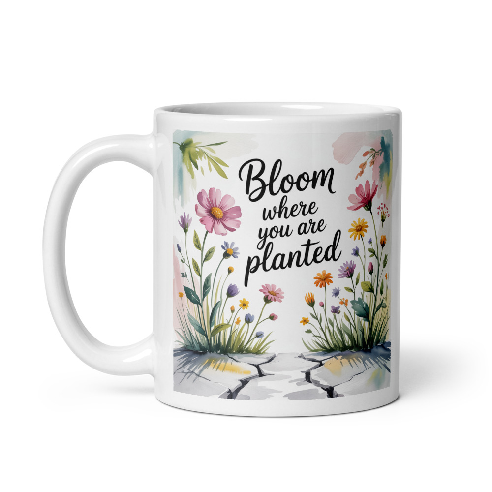Bloom Flowers Mug