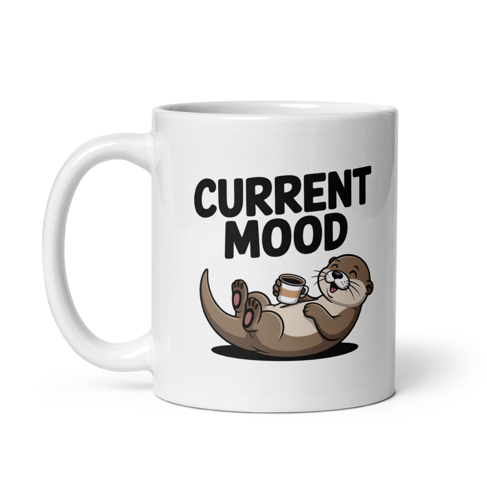 Current Mood Otter Mug