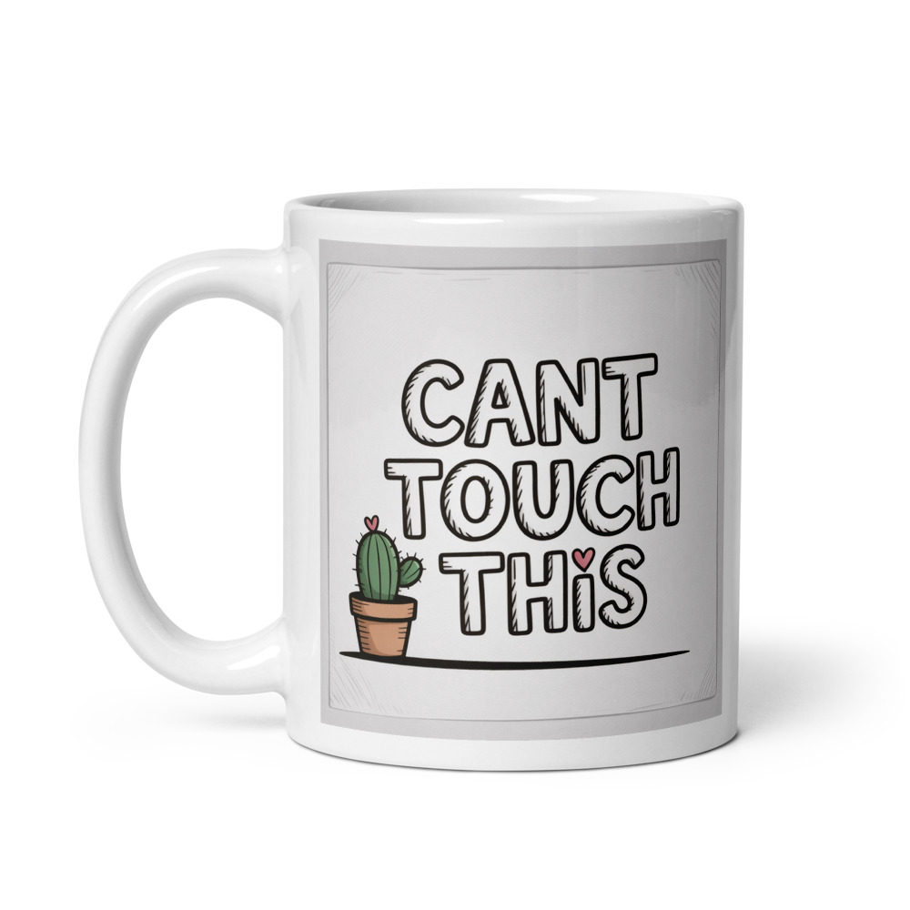 Cactus Cant Touch Mug