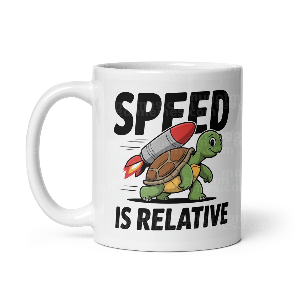 Rocket Turtle Mug