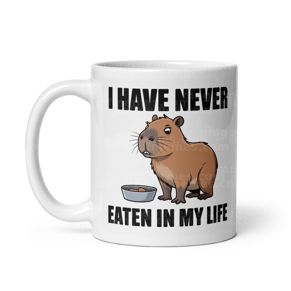 Starving Capybara Energy Mug