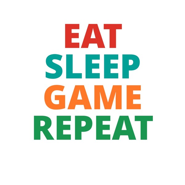 Eat Sleep Game Repeat Mug