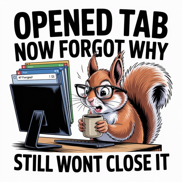 Opened Tab Forgot Why Mug