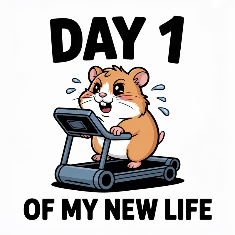 Gym Hamster Mug